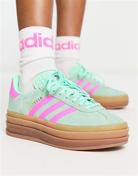 adidas originals mint green weiß|Green .